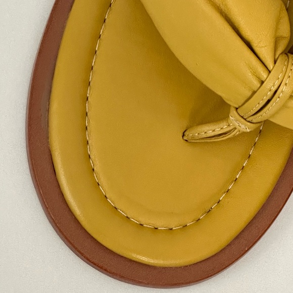 Free People Vicenza Puffy Padded Thong Sandals Summer Boho Beach 6 - Picture 9 of 14